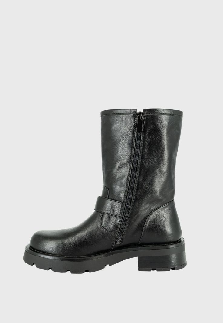 Bota Biker Hana Negro Alquimia-3