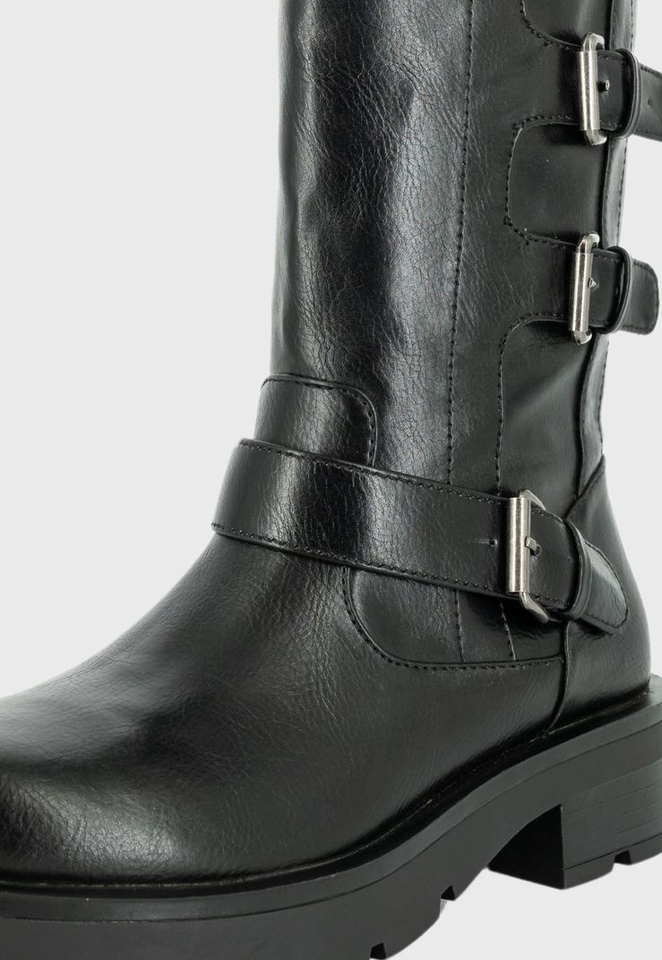 Bota Biker Hana Negro Alquimia-4