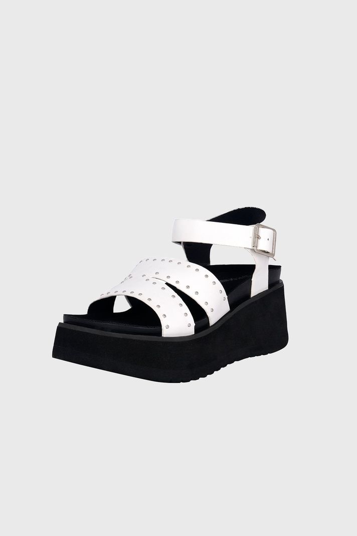 Sandalia Plataforma Gorgeous Blanco Alquimia-0