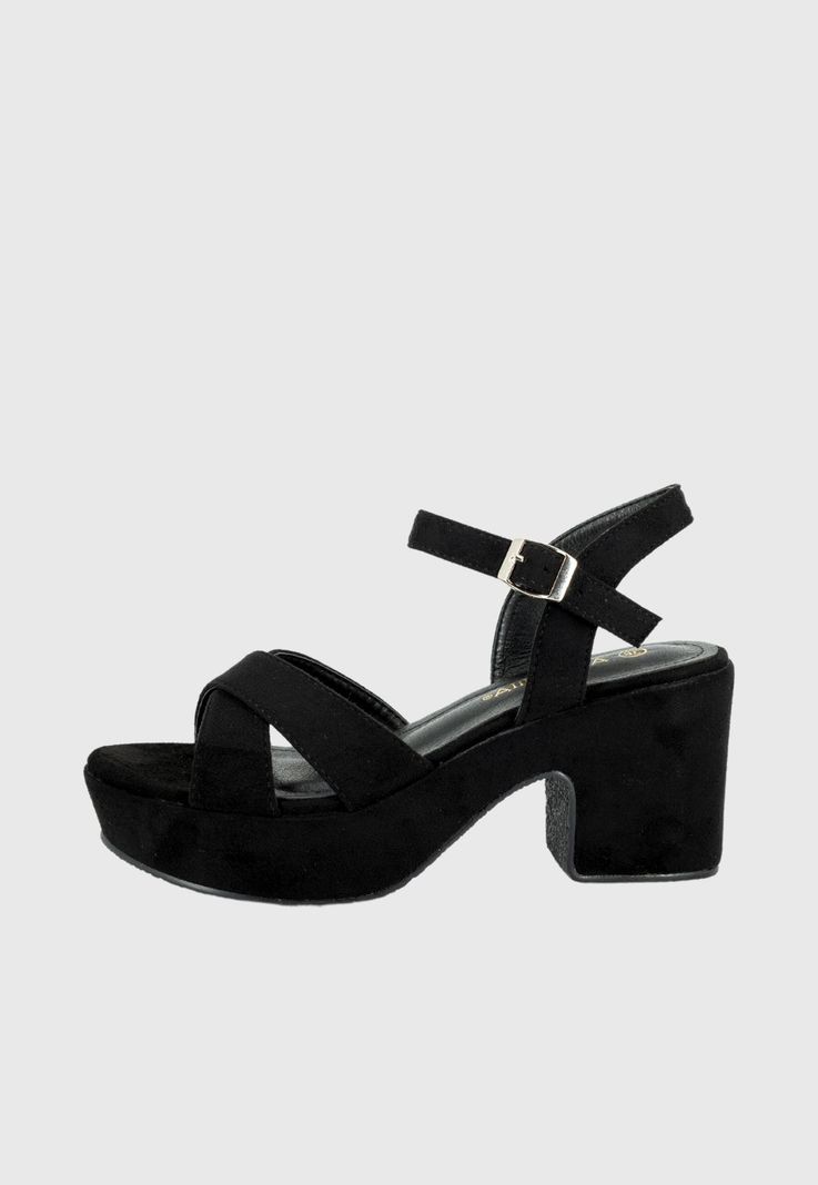 Sandalia de Vestir Savoia Negro Alquimia-1