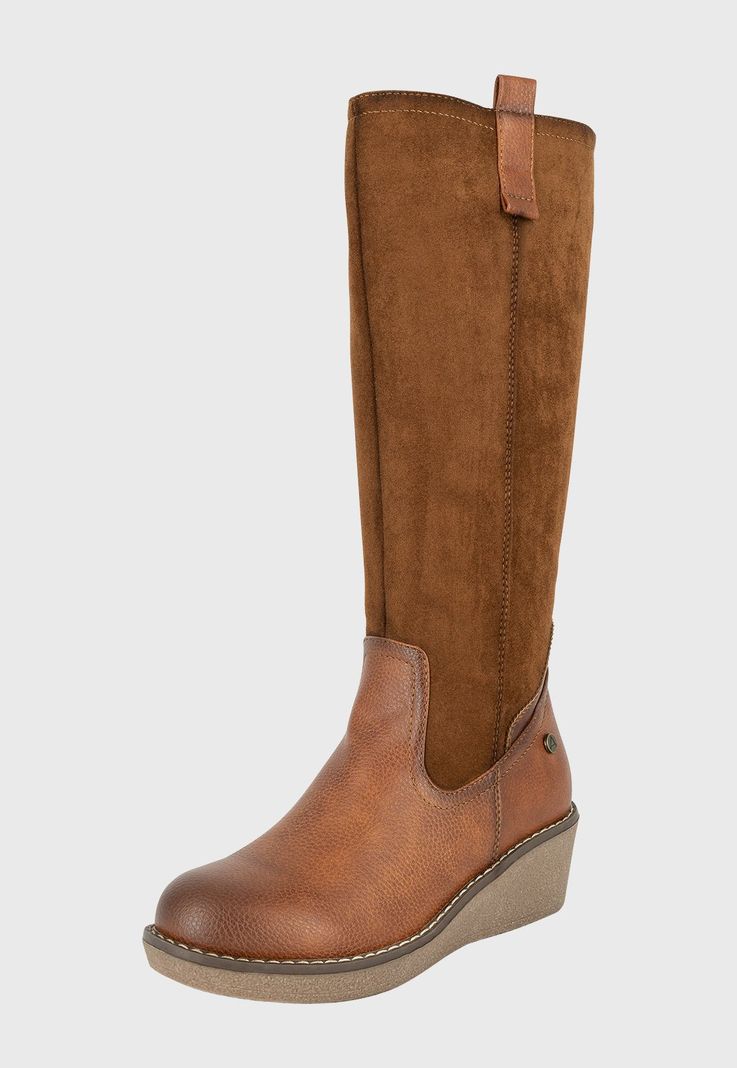 Bota Larga Chena Caramelo Alquimia-0