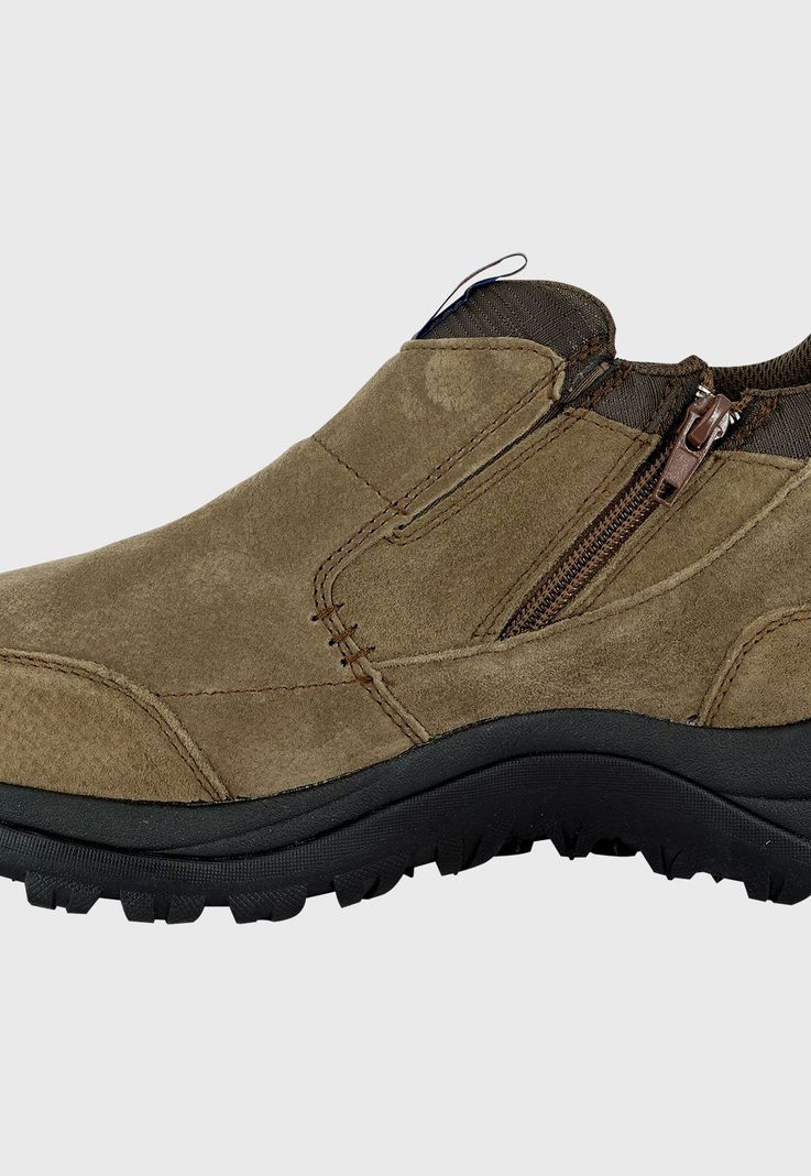 Botin de Cuero Cota Khaki London Adixt-4