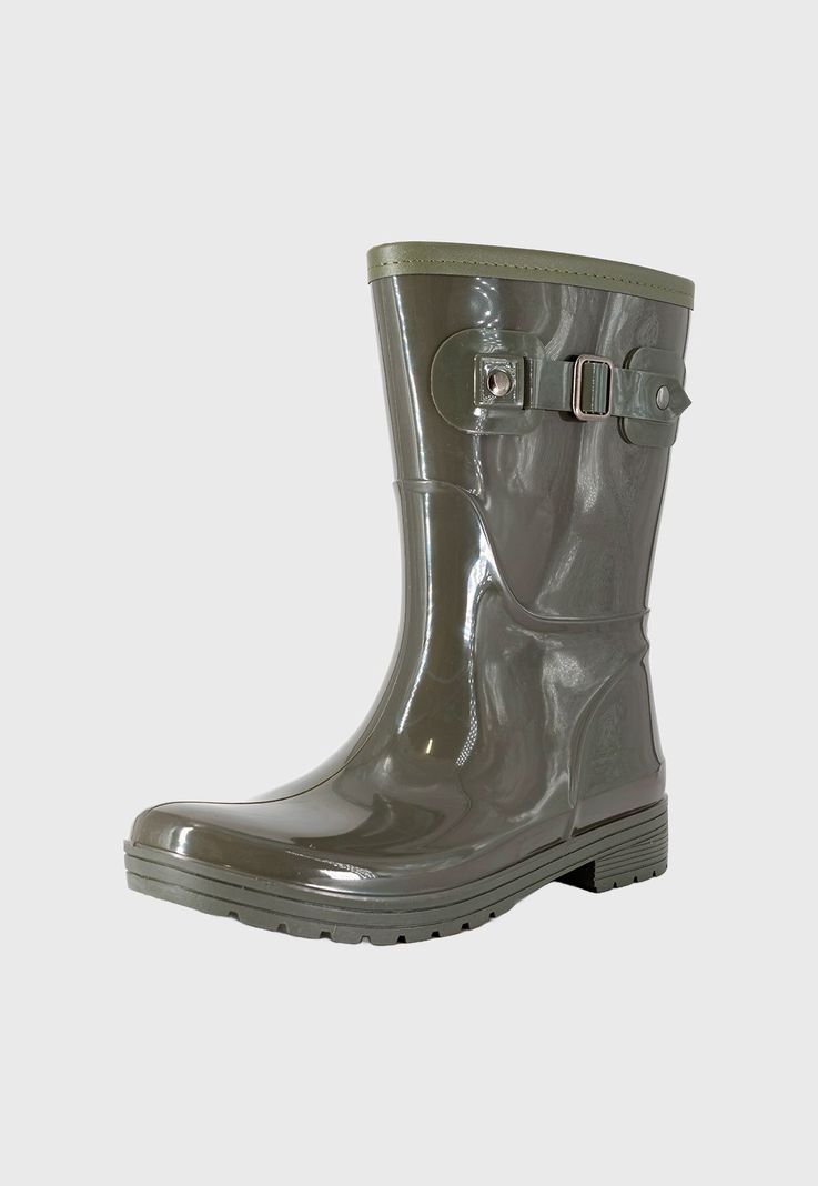 Bota de Agua con Polar Cressida Verde Alquimia-0