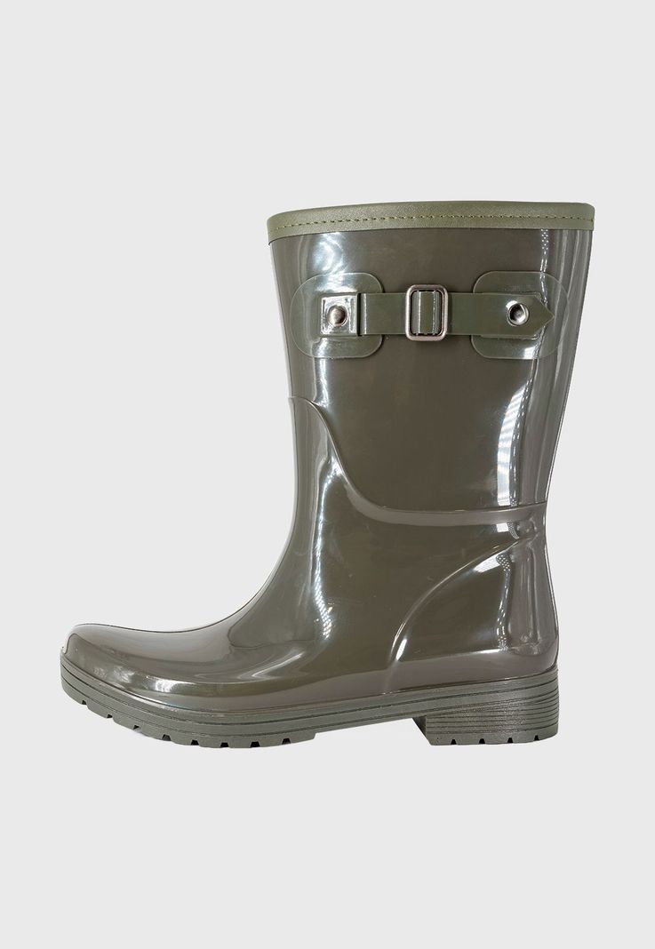 Bota de Agua con Polar Cressida Verde Alquimia-1