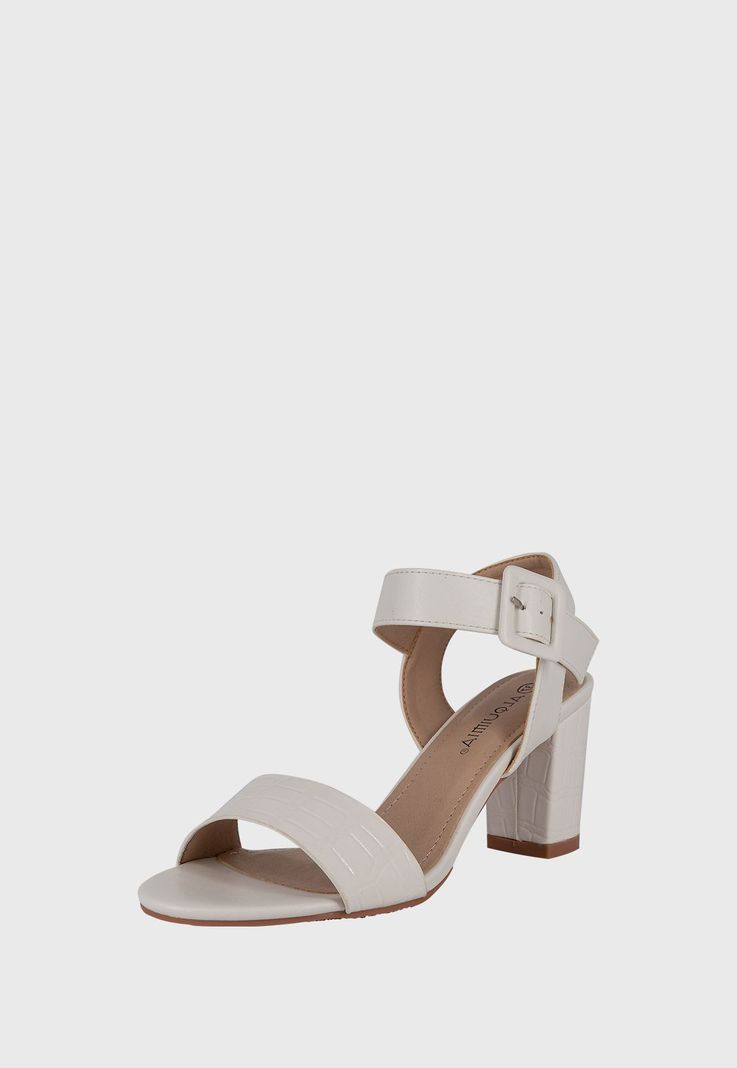 Sandalia de Vestir Lanin Blanco Alquimia-0