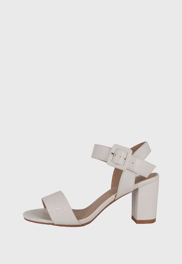 Sandalia de Vestir Lanin Blanco Alquimia-1