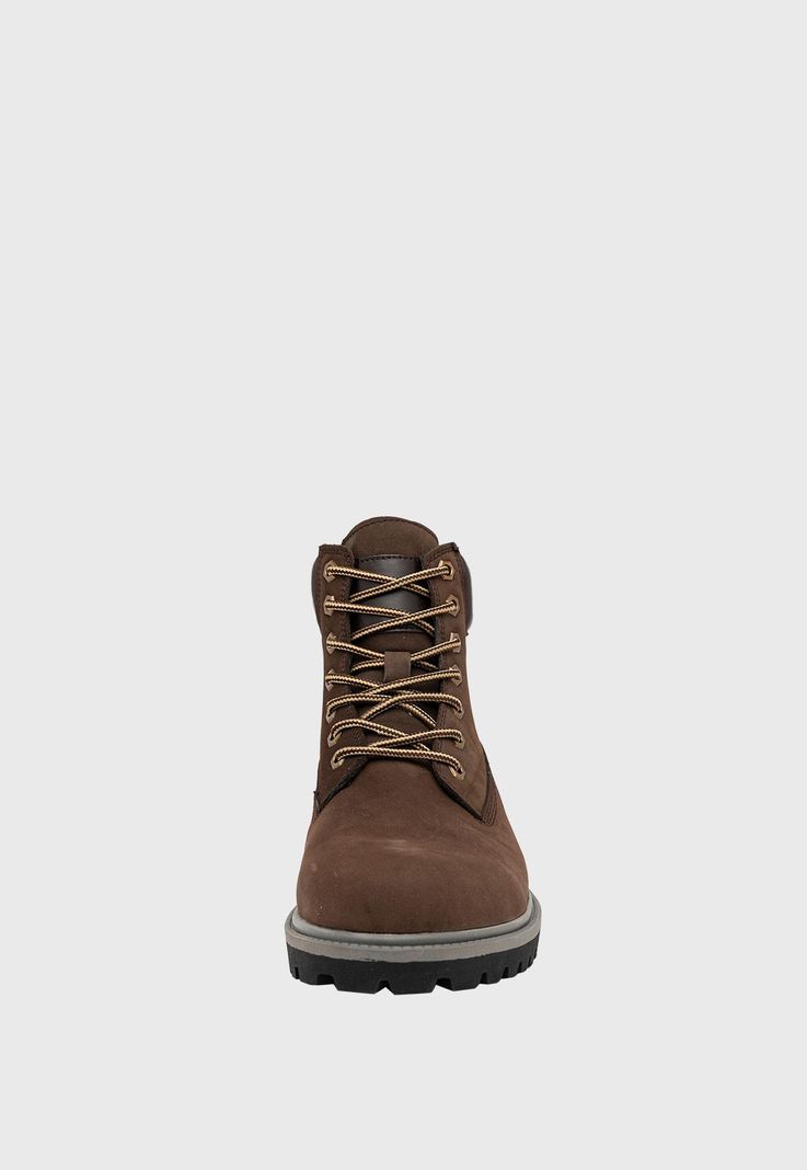 Botin de Cuero Augusto Cafe London Adixt-2