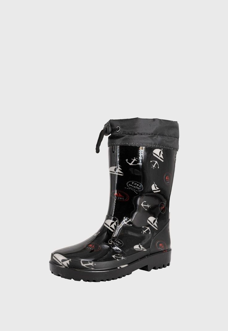 Bota de Agua con Polar Zamio Negro Bamboo-0