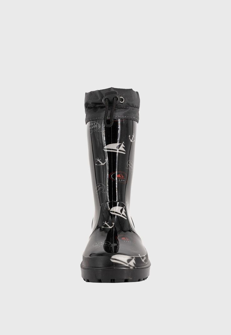 Bota de Agua con Polar Zamio Negro Bamboo-2