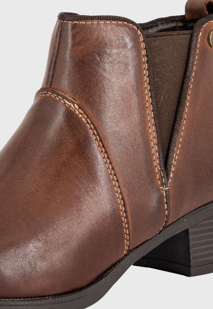 Botin de Cuero Lady Café Alquimia-4