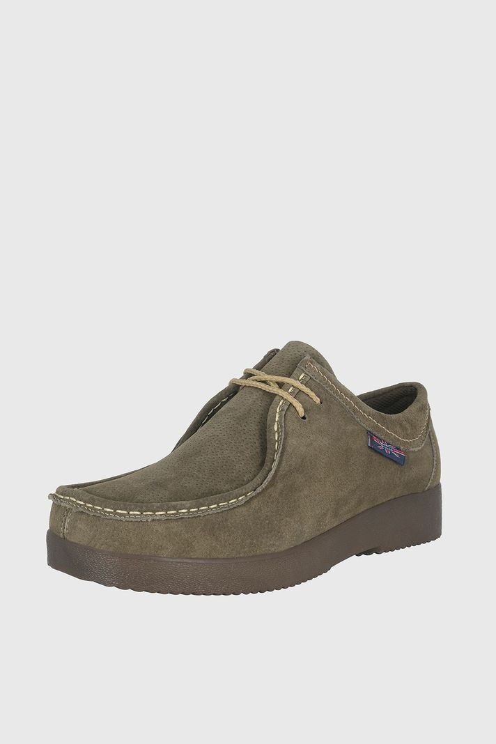 Zapato de Cuero Casual Tostado Thamrin London Adixt-0