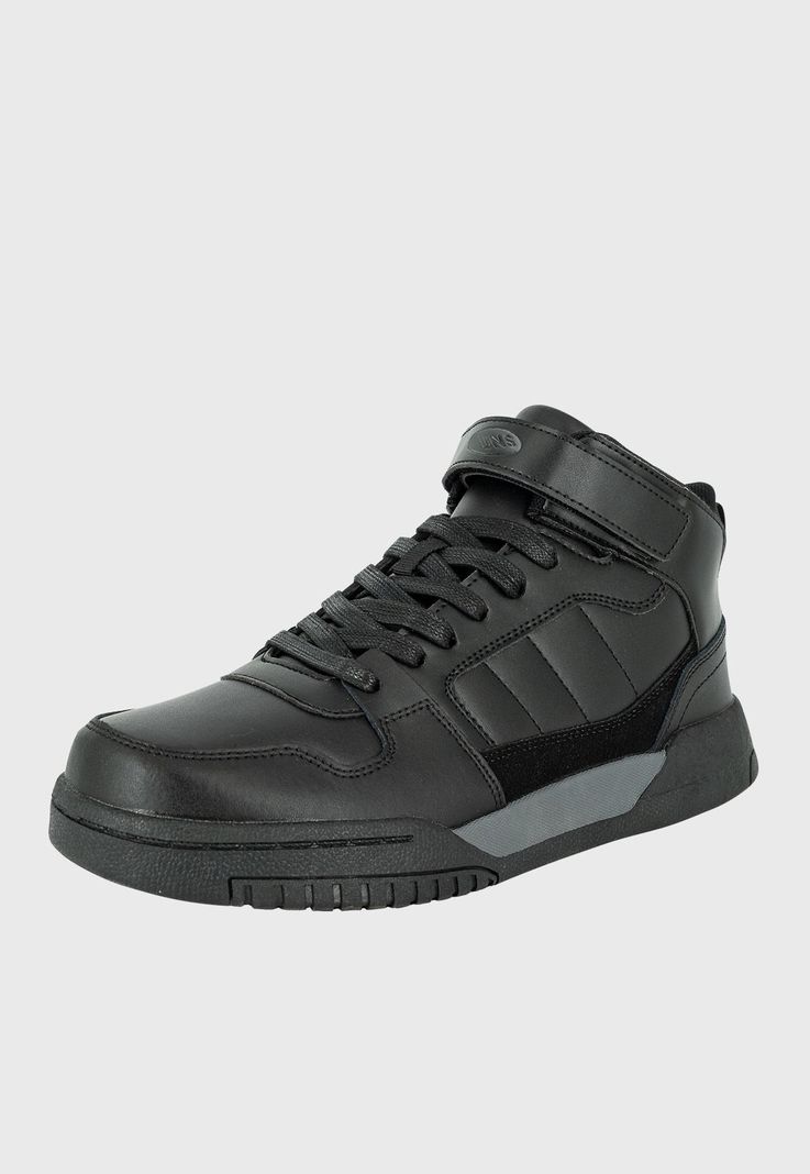 Zapatilla Escolar Siula Negro UNS