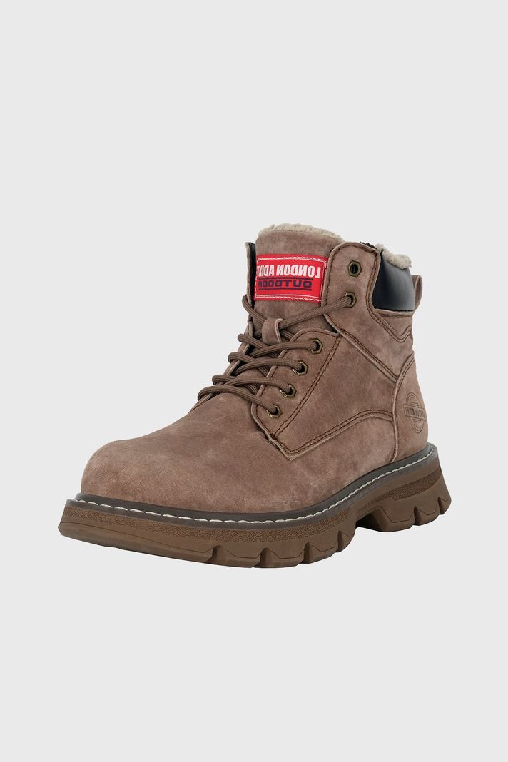Botin de Cuero con Chiporro Alonso Cafe London Adixt-0