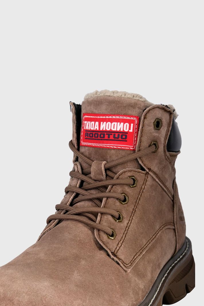 Botin de Cuero con Chiporro Alonso Cafe London Adixt-3