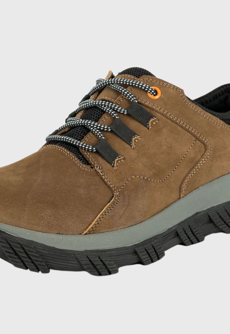Zapato de Cuero Casual Morrison Verde London Adixt-3
