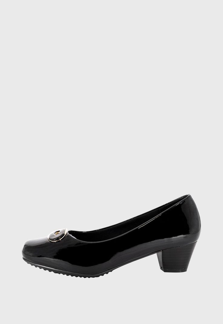 Zapato Formal Ibon Negro Charol Alquimia-1