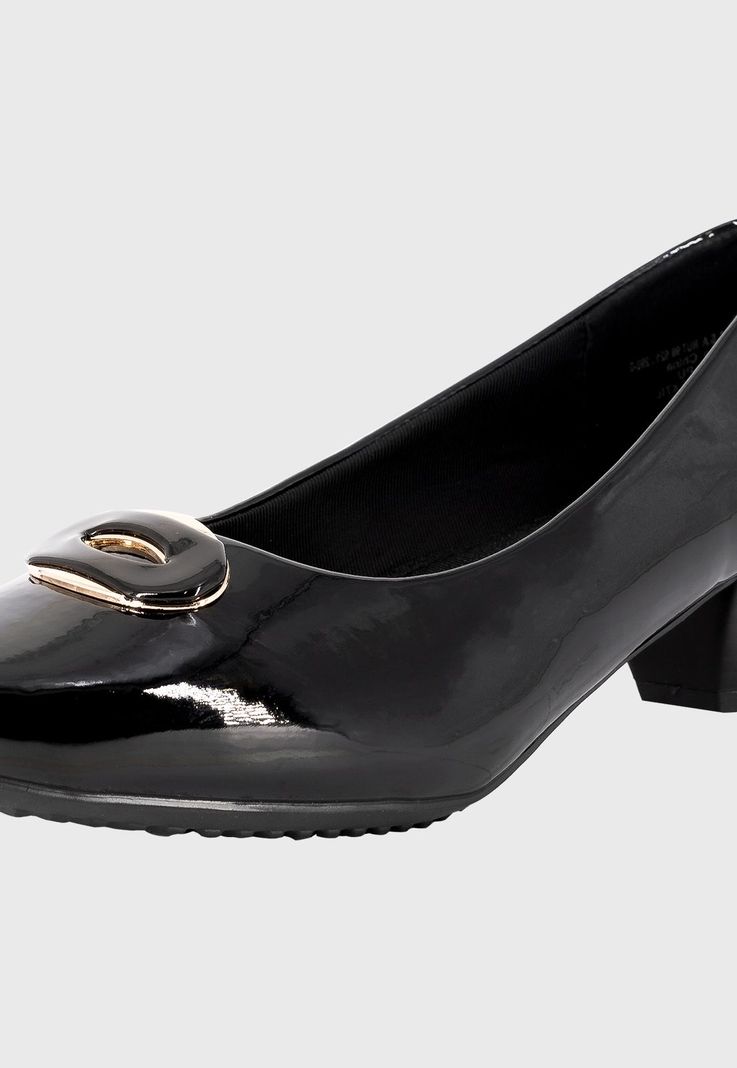 Zapato Formal Ibon Negro Charol Alquimia-3