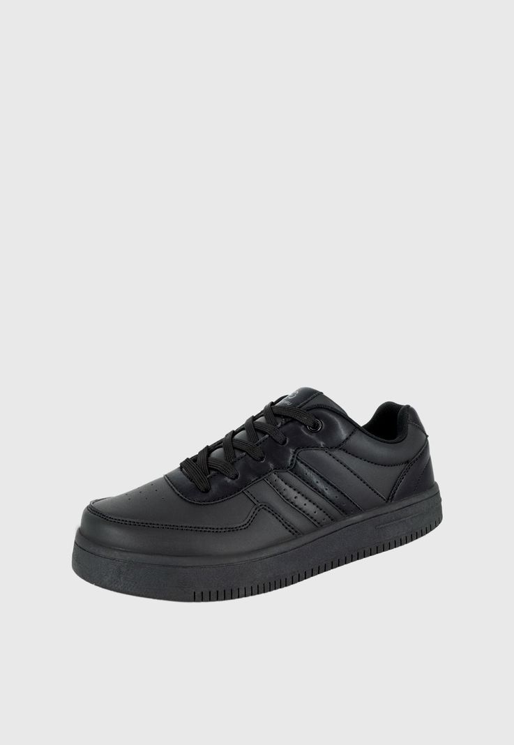 Zapatilla Escolar Muzat Full Negro UNS-0