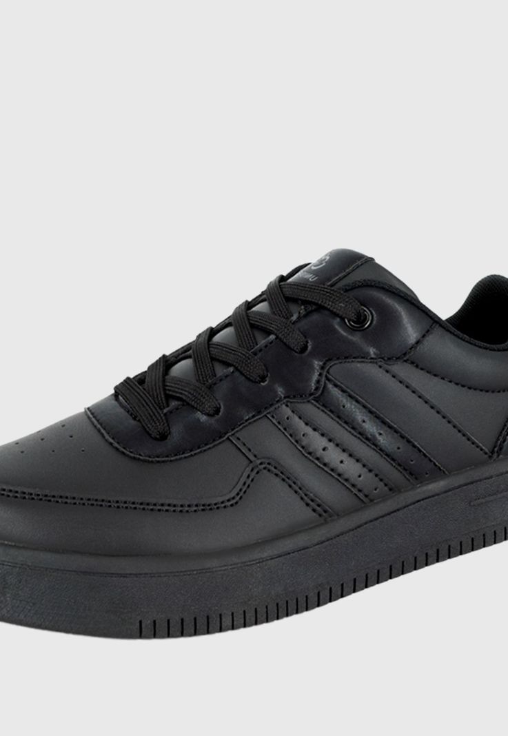 Zapatilla Escolar Muzat Full Negro UNS-3