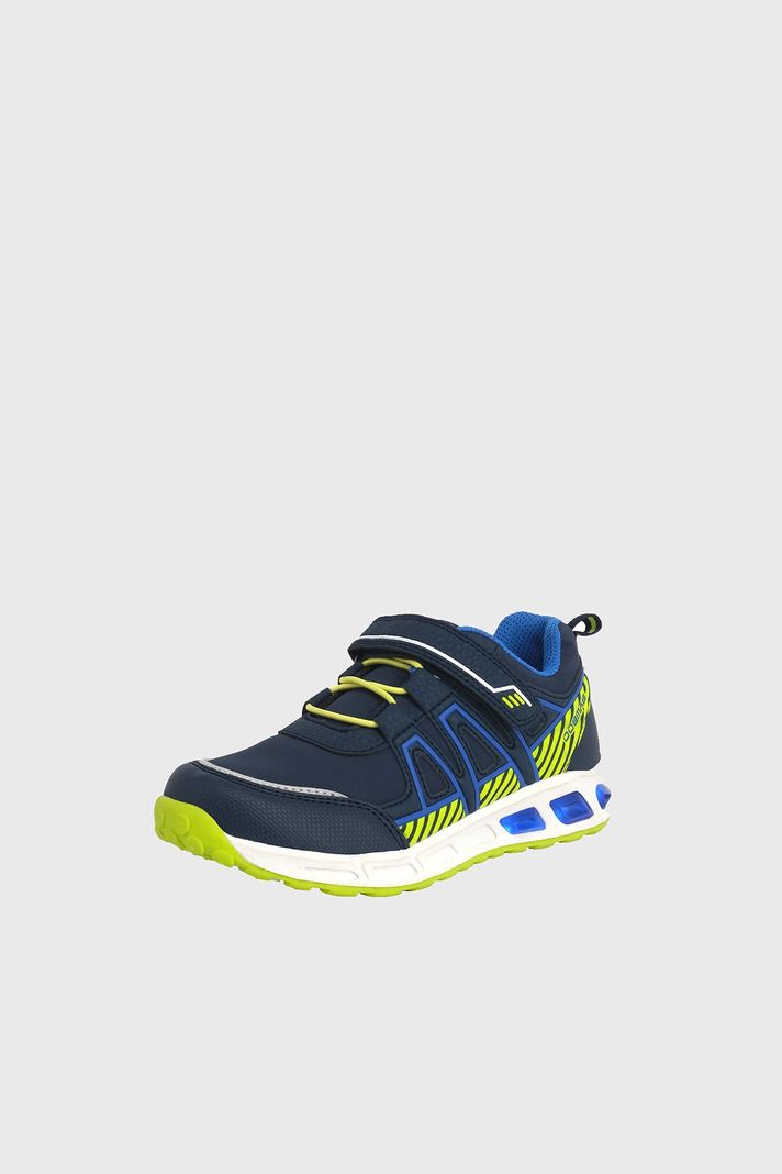 Zapatilla Hawk Con Luces Azul Azulino Bamboo