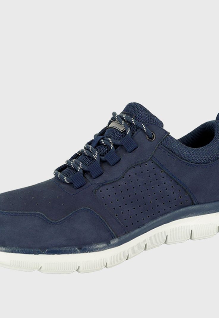 Zapato de Cuero Casual Munia Azul London Adixt-3