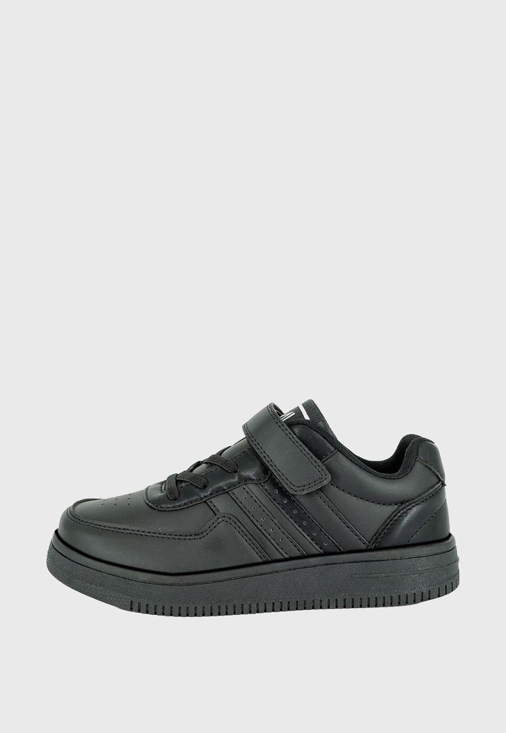 Zapatilla Escolar Jacinto Negro UNS-1