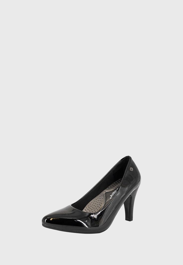 Zapato Formal Trois Negro Charol Alquimia-0