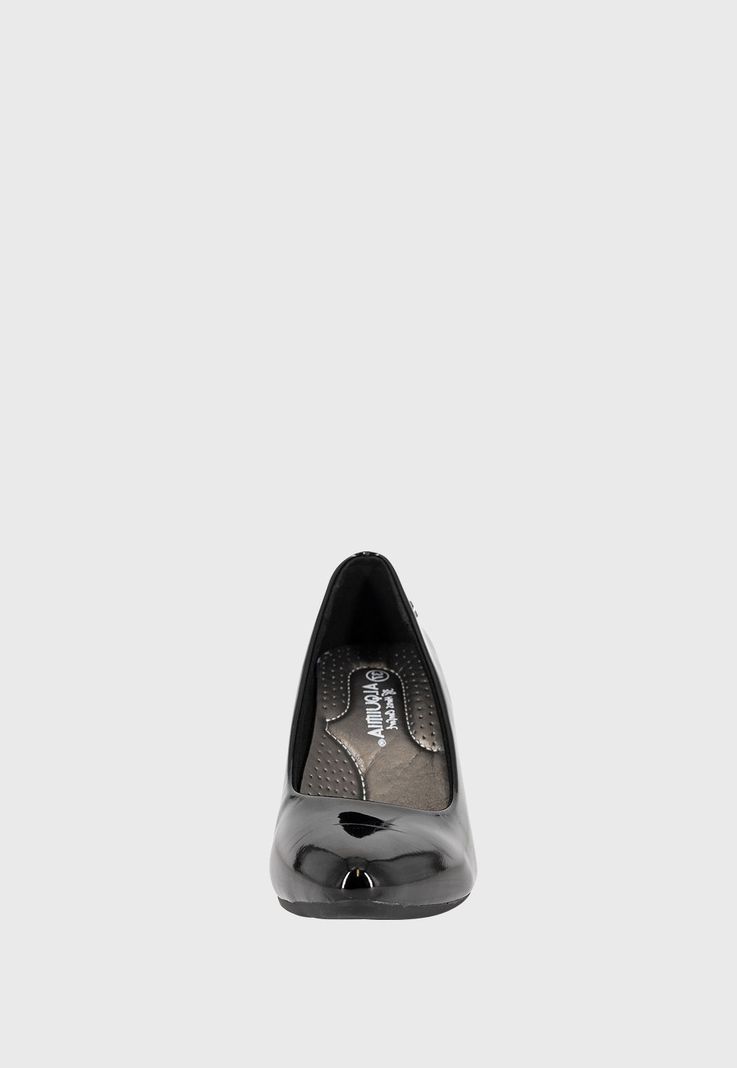 Zapato Formal Trois Negro Charol Alquimia-2
