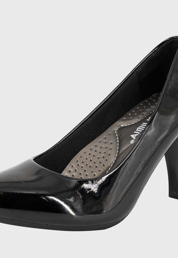 Zapato Formal Trois Negro Charol Alquimia-3
