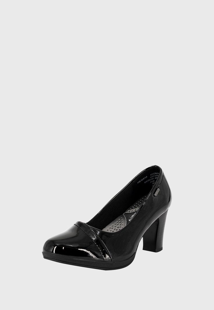 Zapato Formal Sabre Negro Charol Alquimia-0