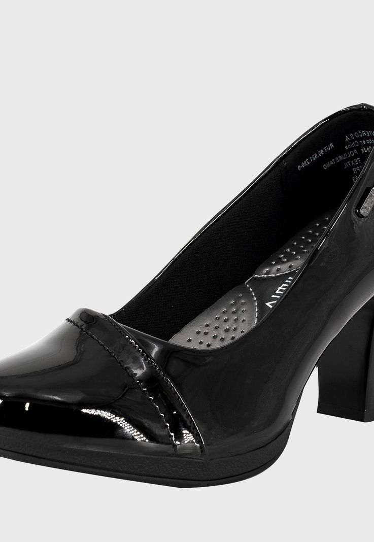 Zapato Formal Sabre Negro Charol Alquimia-3