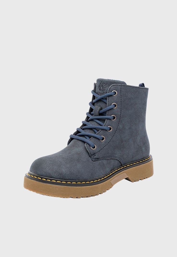 Botin Min Azul Bamboo-0