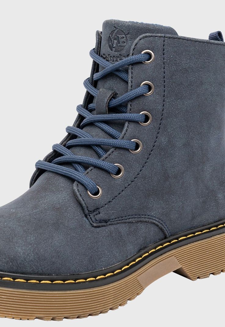Botin Min Azul Bamboo-4