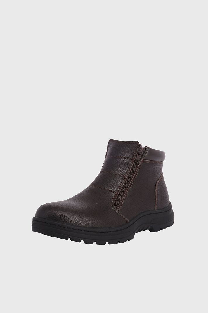 Botin de Cuero con Chiporro Aegir Cafe London Adixt-0