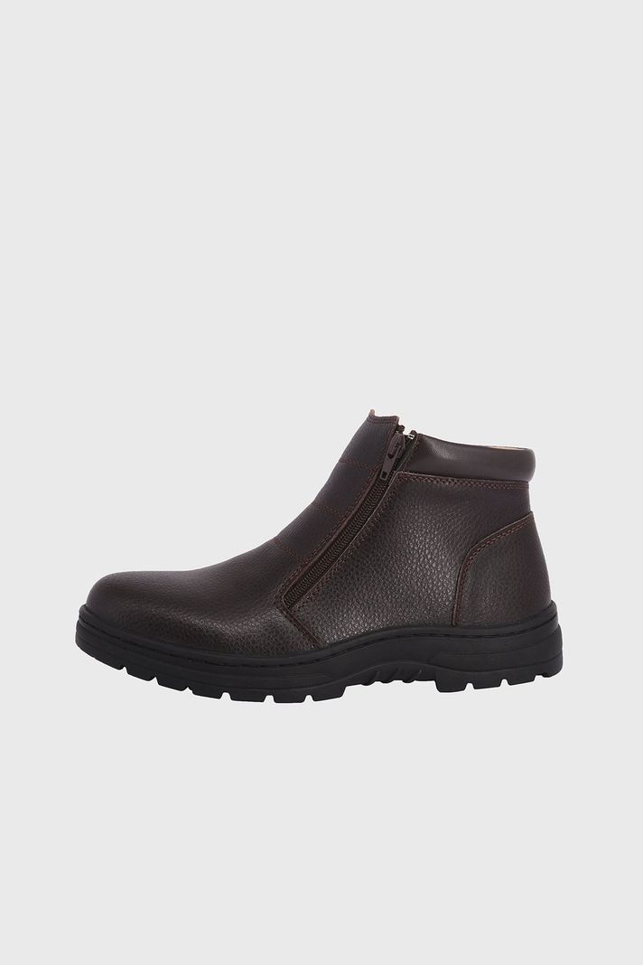 Botin de Cuero con Chiporro Aegir Cafe London Adixt-1