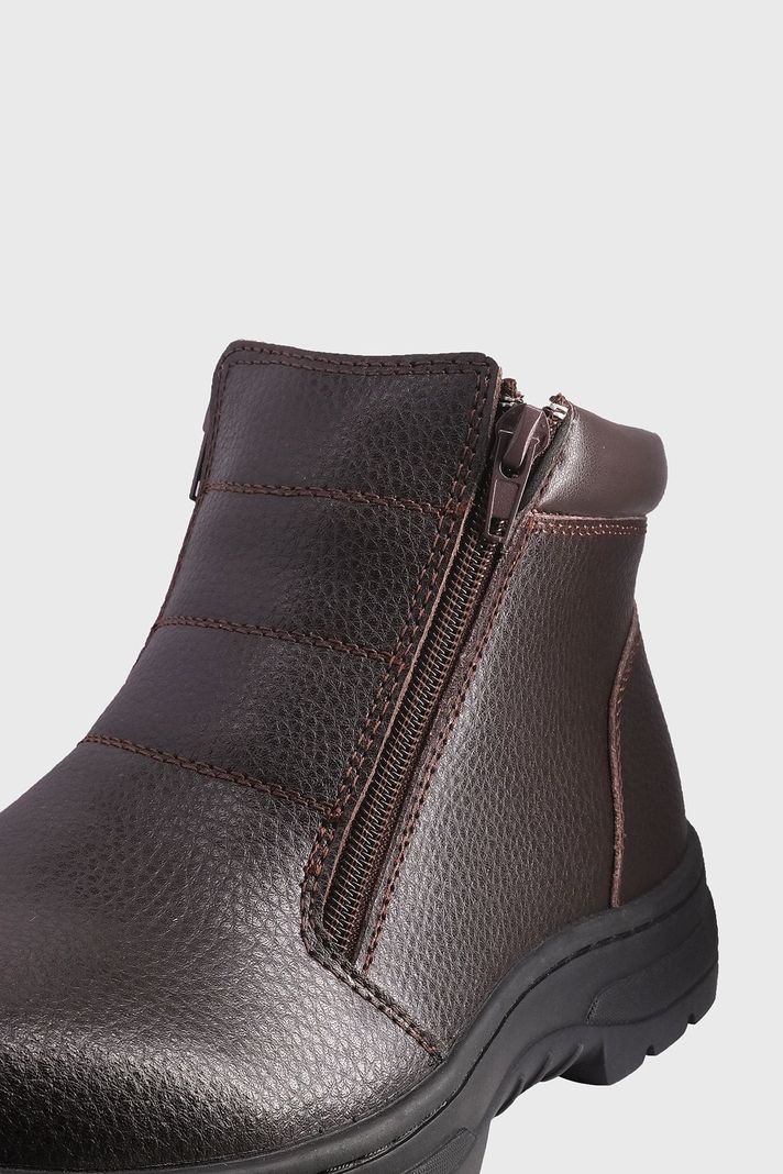 Botin de Cuero con Chiporro Aegir Cafe London Adixt-4