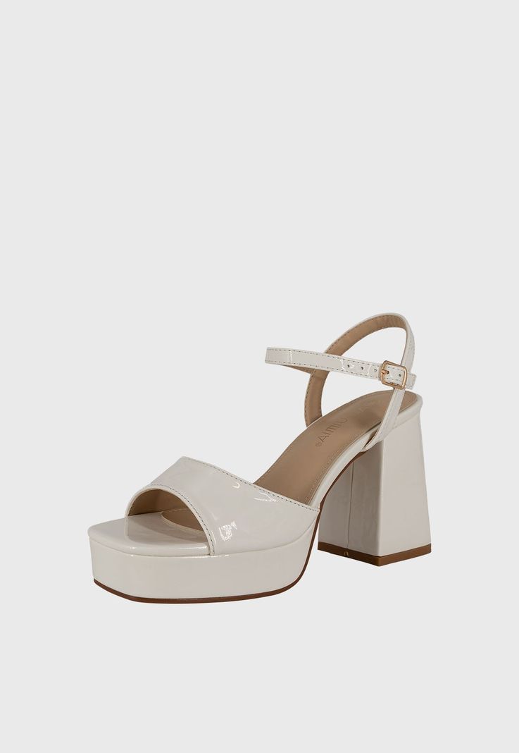 Sandalia de Vestir Amaia Blanco Alquimia-0