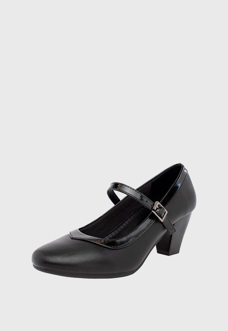 Zapato Cueca Formal Tina Negro Alquimia-0