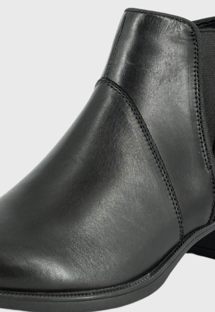 Botin de Cuero Lady Negro Alquimia-4