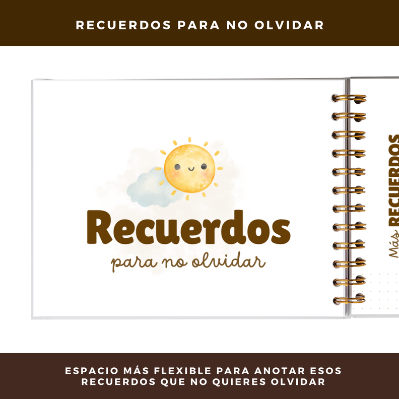 Álbum de Fotos y Recuerdos para Bebés - Mis Primeros Recuerdos Niño-4