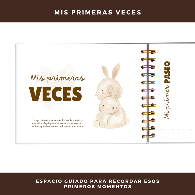 Álbum de Fotos y Recuerdos para Bebés - Mis Primeros Recuerdos Niño-6