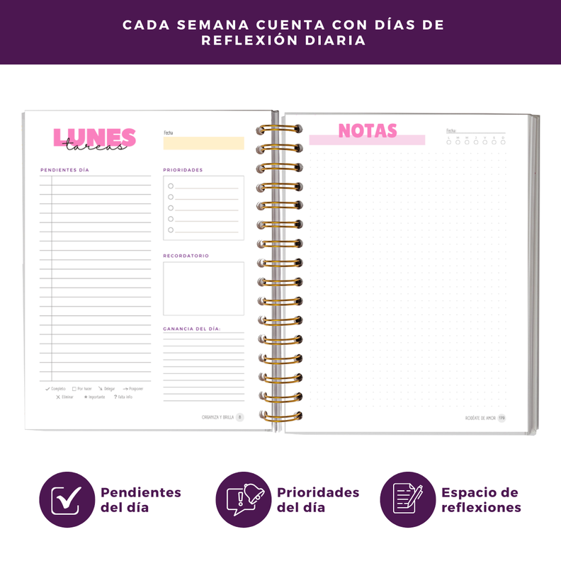 Planifica Tu Día - Planner Diario 3 Meses Sin Fecha-5