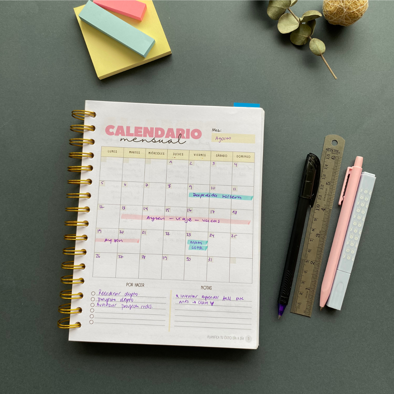 Planifica Tu Día - Planner Diario 3 Meses Sin Fecha-7