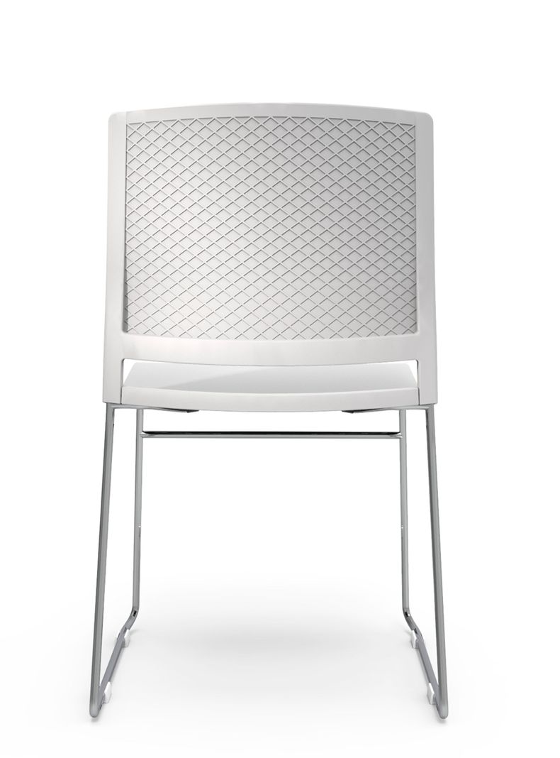 Silla de visita VITTORIA color gris-2