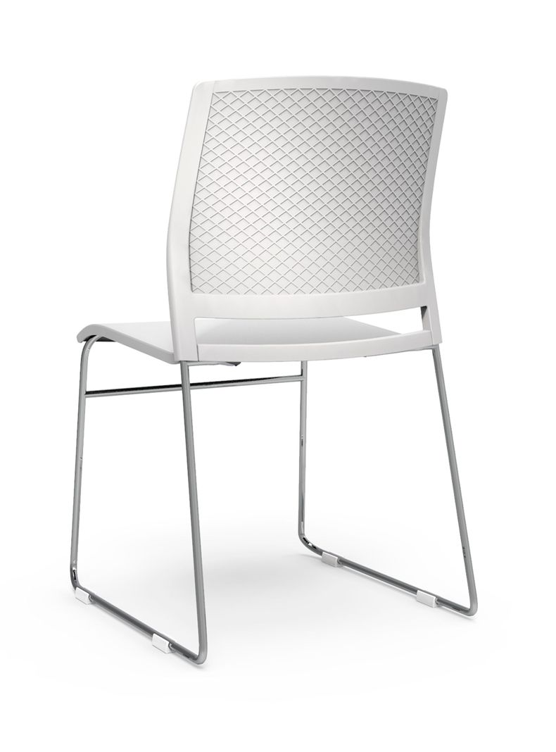 Silla de visita VITTORIA color gris-3