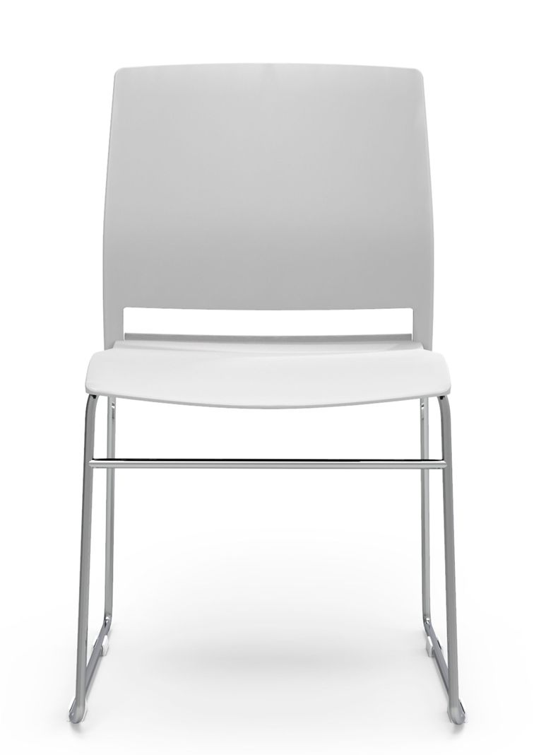 Silla de visita VITTORIA color gris-4