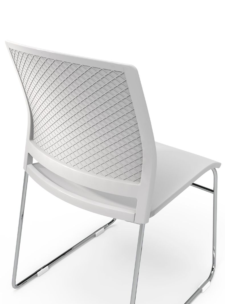 Silla de visita VITTORIA color gris-5