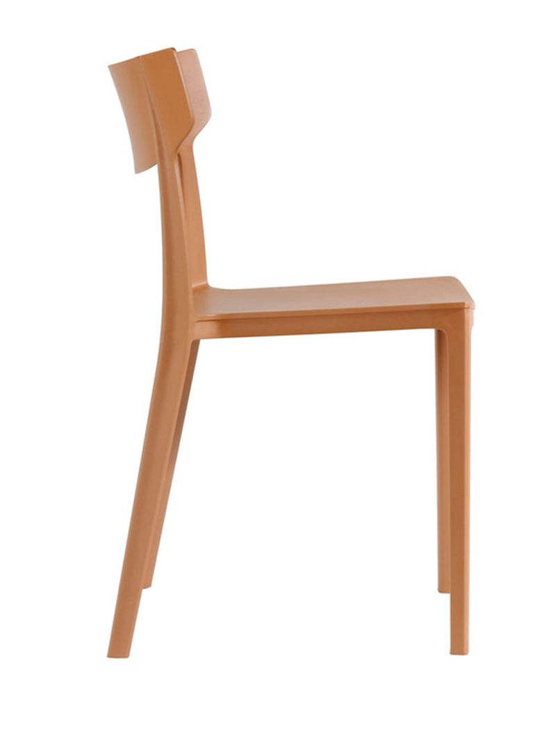 Silla terraza monoblock RIO camel-2
