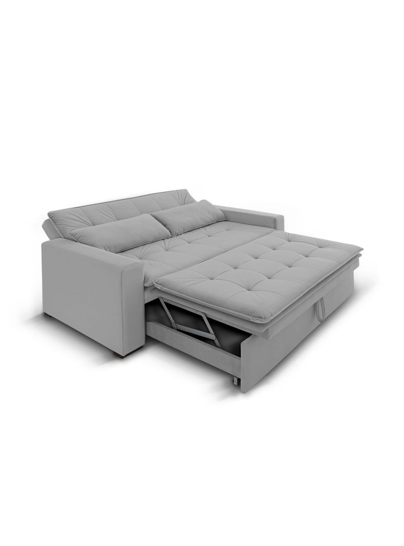 Sofá Cama 2 Cuerpos Londres 190 cm Gris-0
