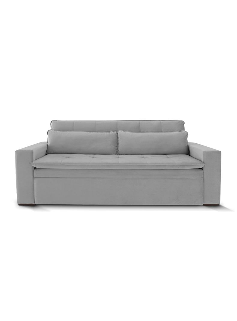 Sofá Cama 2 Cuerpos Londres 190 cm Gris-1